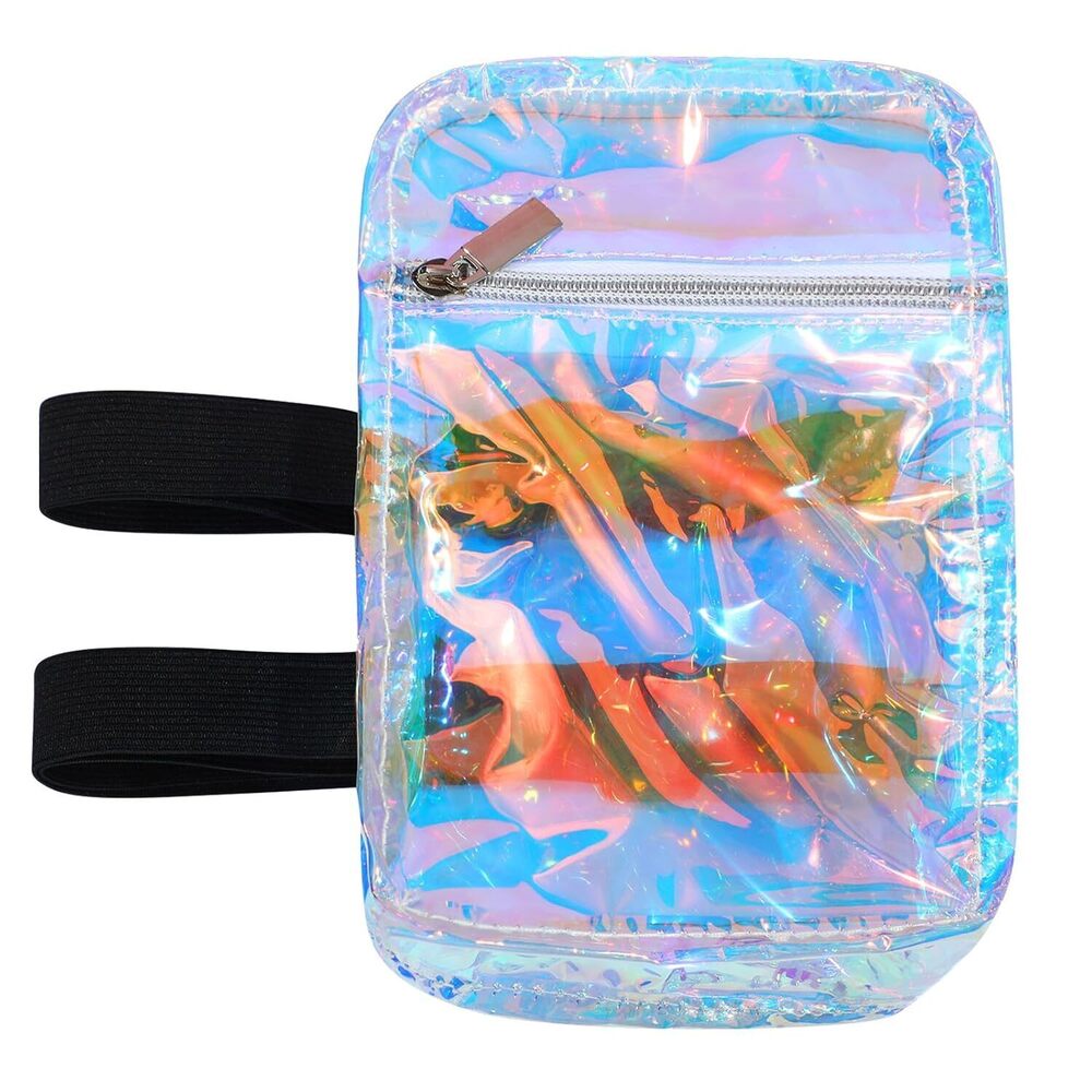 Carnival Thigh Bag Holographic Thigh Pack with Adjustable Strap Leg